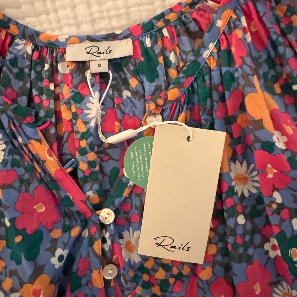 NWT Rails Floral Blouse